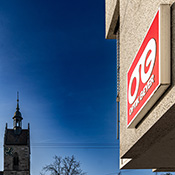 Außenansicht Optik Geyer Logo